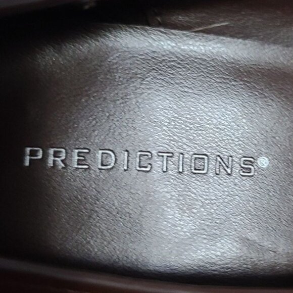 Predictions Pumps Heels Womens size 8.5, Brown suede Bow round toe 3.5 in heel - Picture 8 of 8